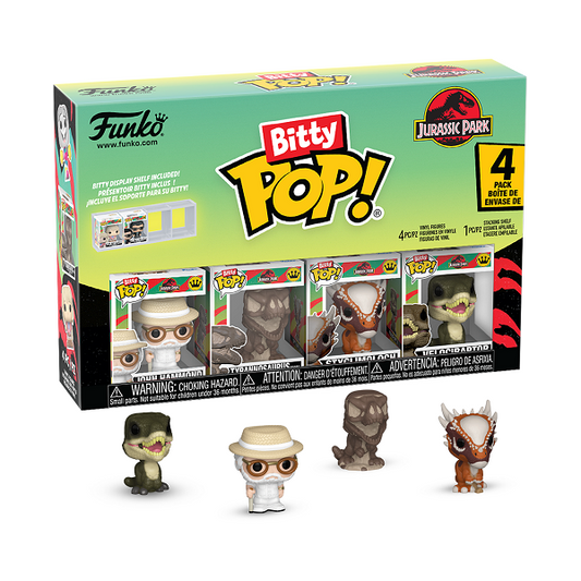 *Pre-order* Jurassic Park - Velociraptor Bitty Pop! 4PK (ETA May)