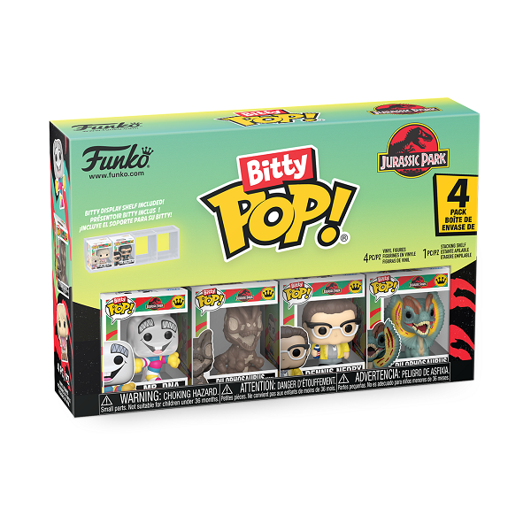 *Pre-order* Jurassic Park - Mr DNA Bitty Pop! 4PK (ETA May)