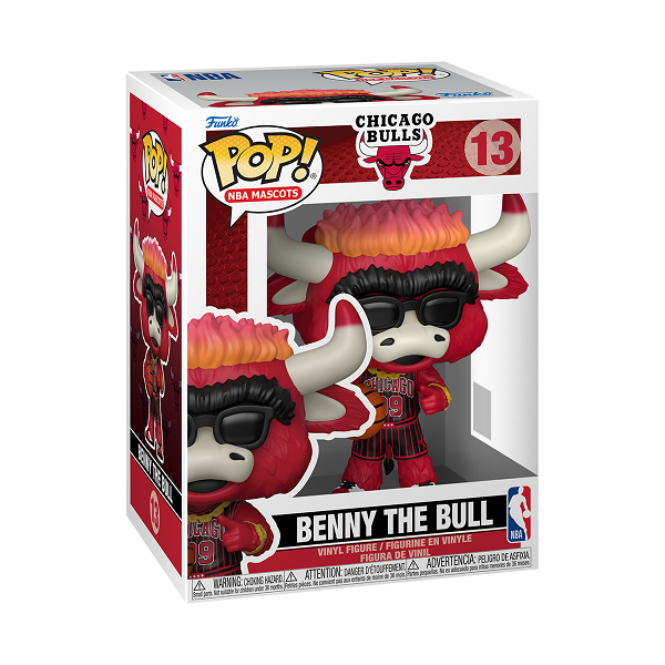 *Pre-order* NBA: Mascots - Chicago Benny the Bull Pop! Vinyl (ETA September)