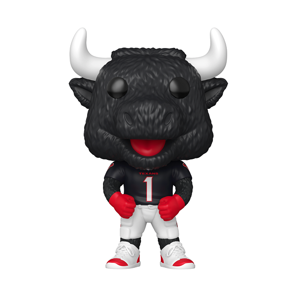 *Pre-order* NFL: Mascots - Houston Texans Toro Poe Pop! Vinyl (ETA August)
