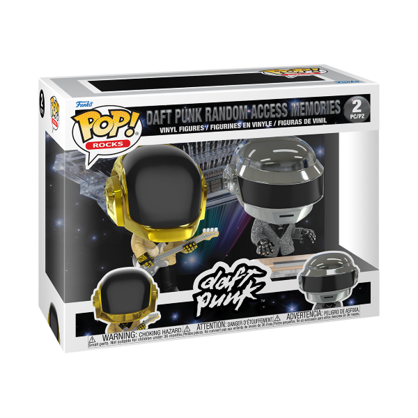 *Pre-order* Daft Punk - Random Access Memories Metallic Pop! 2PK (ETA October)