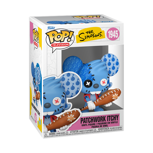 *Pre-order* Simpsons - Itchy Patchwork Pop! Vinyl (ETA September)