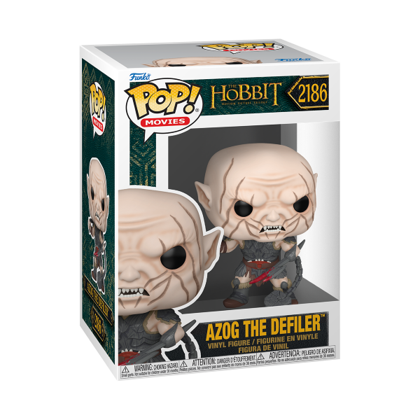 *Pre-order* The Hobbit - Azog w/Weapon Pop! Vinyl (ETA October)