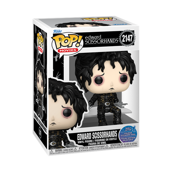 *Pre-order* Edward Scissorhands - Edward (Sitting) Pop! Vinyl (ETA September)