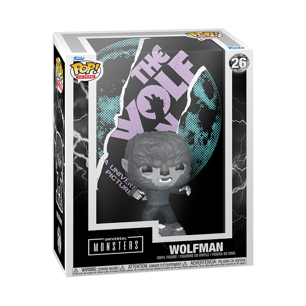 *Pre-order* Universal Monsters - The Wolfman VHS Pop! Cover (ETA October)