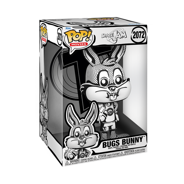 *Pre-order* Space Jam - Bugs Bunny (Joshua Vides B&W) 10" Pop! Vinyl (ETA September)