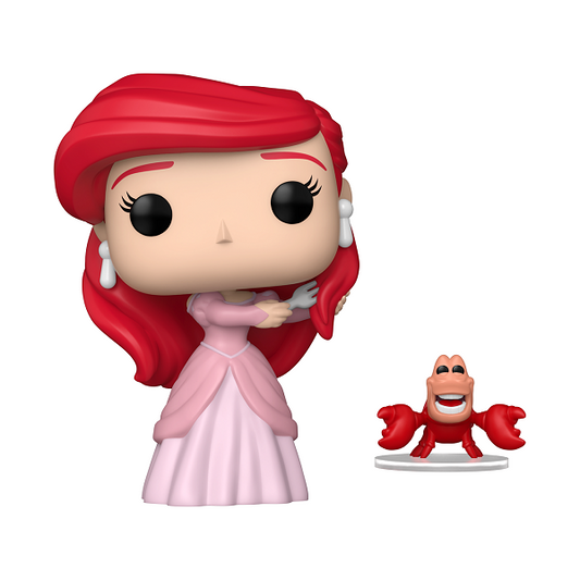 *Pre-order* Little Mermaid (1989) - Ariel w/Sebastian Pop! Vinyl (ETA June)