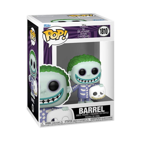 *Pre-order* Nightmare Before Christmas - Barrell Pop! Vinyl (ETA September)