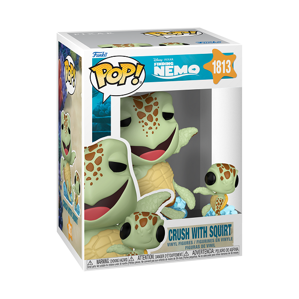 *Pre-order* Finding Nemo - Crush w/Squirt Pop! Vinyl (ETA September)