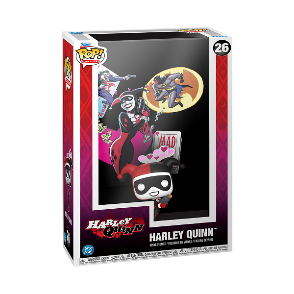 *Pre-order* DC Comics - Harley Quinn (Mad Love) Pop! Comic Cover (ETA June)