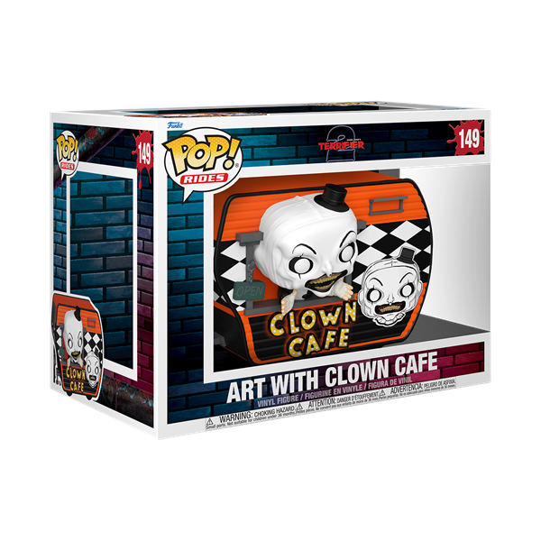 *Pre-order* Terrifer - Art w/Clown Café Pop! Ride (ETA September)