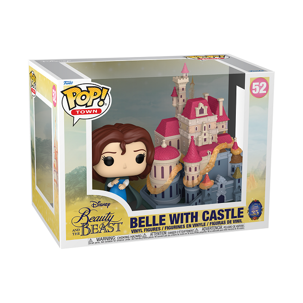 *Pre-order* Beauty & The Beast - Belle w/Castle Pop! Town (ETA September)