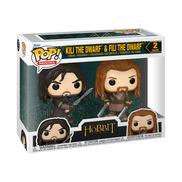*Pre-order* The Hobbit - Kili & Fili Pop! 2pk (ETA October)