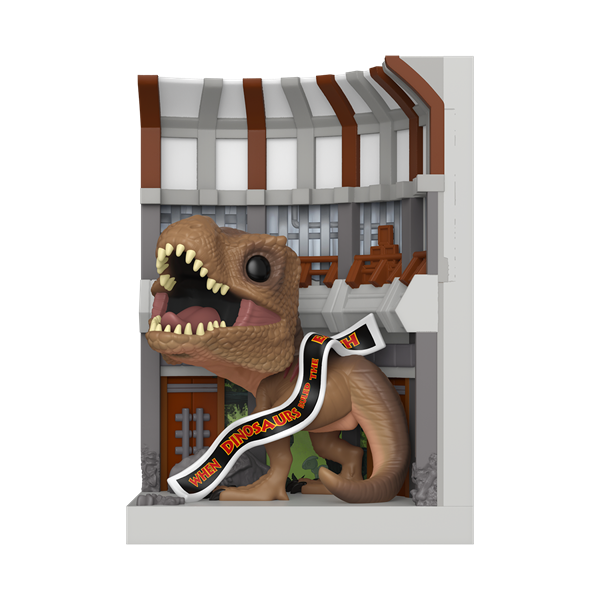 *Pre-order* Jurassic Park - T-Rex in Visitor's Center Pop! Nook (ETA September)