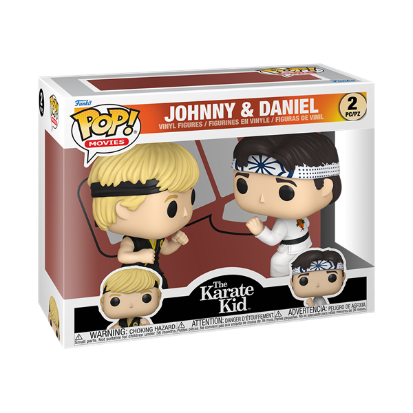 *Pre-order* Karate Kid - Johnny & Daniel Pop! 2pk (ETA September)