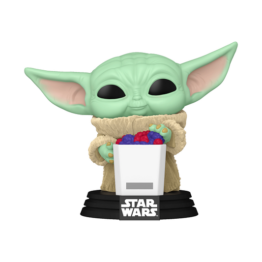 Mandalorian & Grogu (2026) – Grogu w/Food (Flocked) Pop! Vinyl