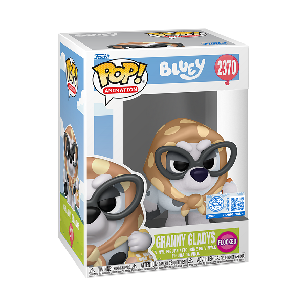 *Pre-order* Bluey - Muffin (Granny) Flocked Pop! Vinyl (ETA June)