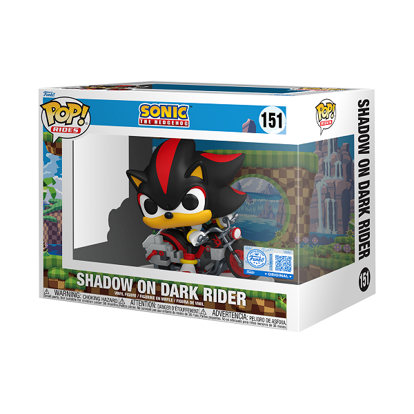 *Pre-order* Sonic - Shadow on Dark Rider Pop! Ride (ETA June)