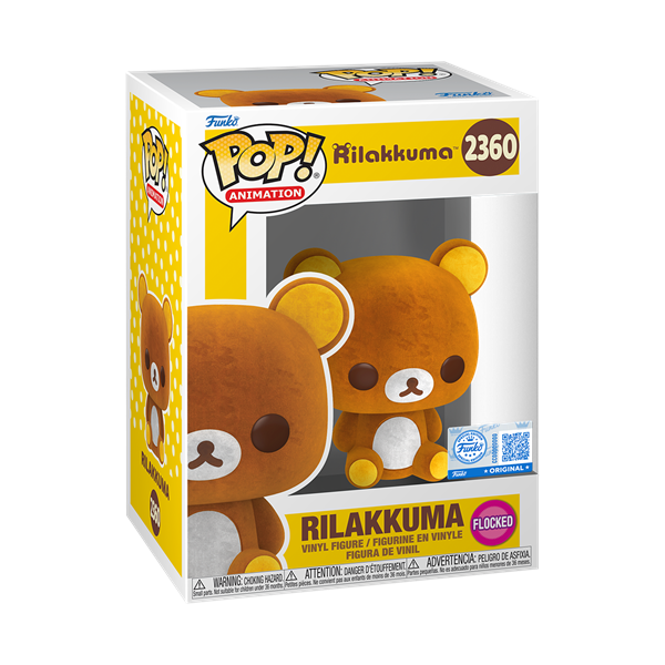*Pre-order* Rilakkuma - Rilakkuma Flocked Pop! Vinyl (ETA August)