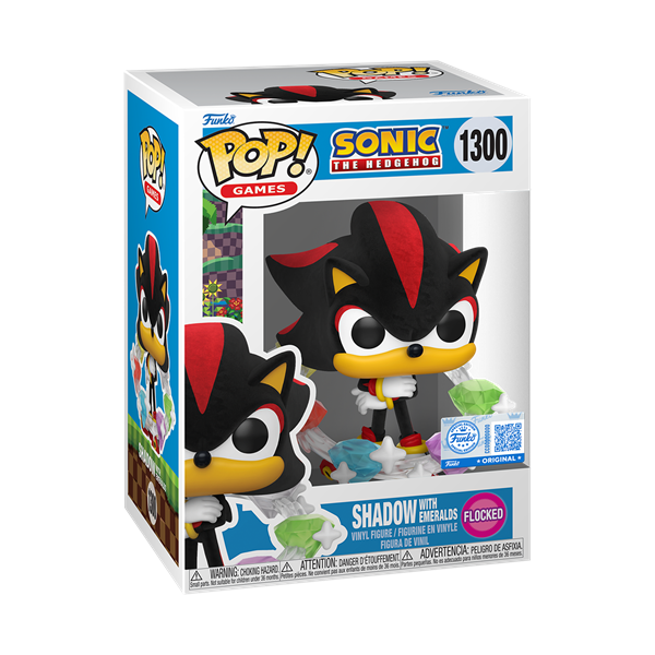 *Pre-order* Sonic - Shadow w/Emeralds Pop! Vinyl (ETA August)