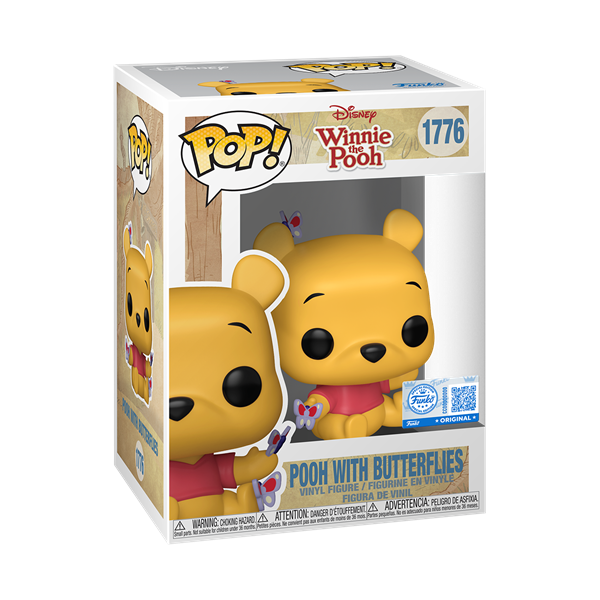 *Pre-order* Winnie the Pooh - Pooh w/Butterflies Pop! Vinyl (ETA July)