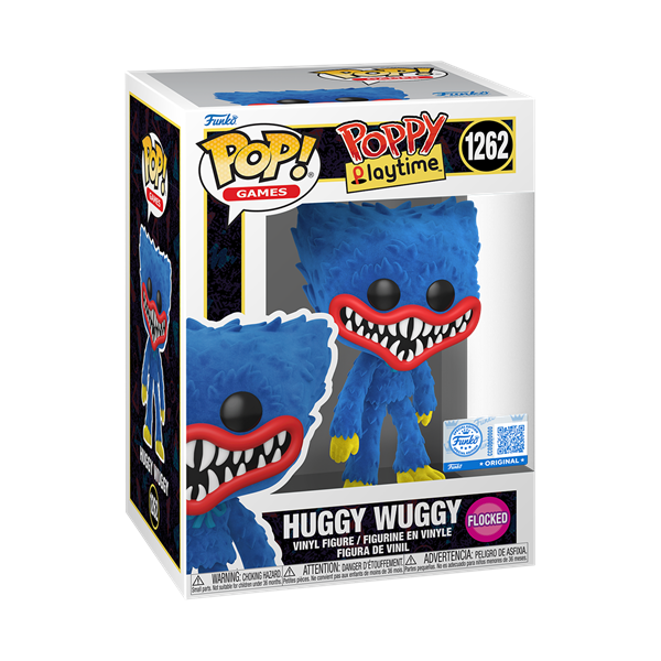*Pre-order* Poppy Playtime - Huggy Wuggy Flocked Pop! Vinyl (ETA August)