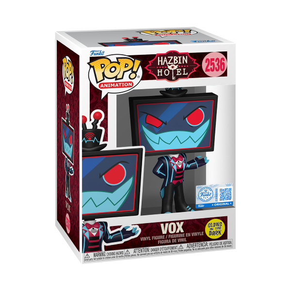 *Pre-order* Hazbin Hotel - Vox Glow Pop! Vinyl (ETA October)