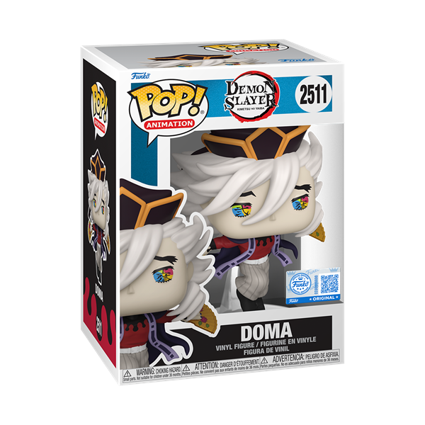 *Pre-order* Demon Slayer: Infinity Castle - Doma (Demon Art) Pop! Vinyl (ETA October)
