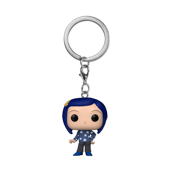 *Pre-order* Coraline - Coraline in Sweater Pop! Keychain (ETA August)