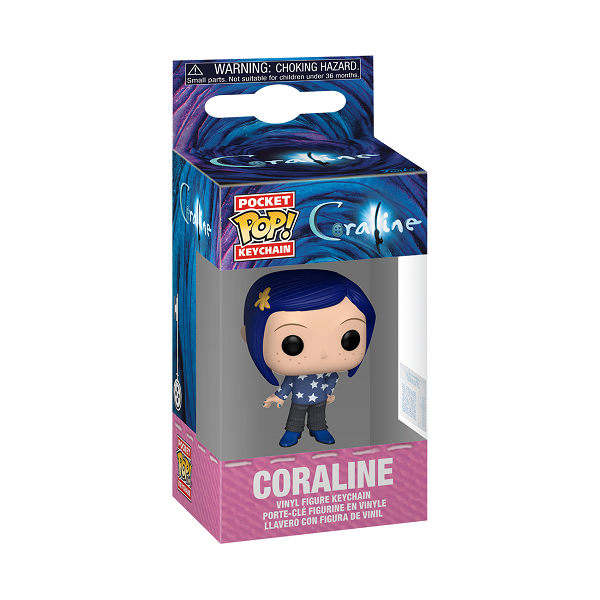 *Pre-order* Coraline - Coraline in Sweater Pop! Keychain (ETA August)