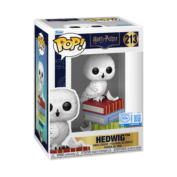 *Pre-order* Harry Potter - Hedwig on Books Pop! Vinyl (ETA September)