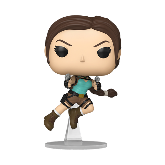 *Pre-order* Tomb Raider - Lara Leaping w/Guns Pop! Vinyl (ETA August)