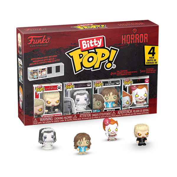 *Pre-order* Horror - David Bitty Pop! 4PK (ETA September)