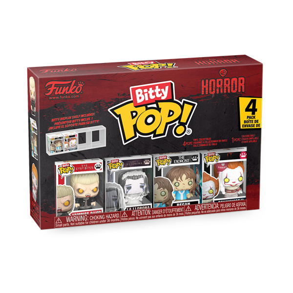 *Pre-order* Horror - David Bitty Pop! 4PK (ETA September)