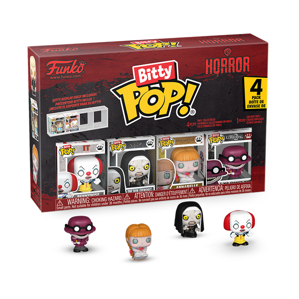 *Pre-order* Horror - Pennywise Bitty Pop! 4PK (ETA September)
