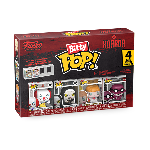 *Pre-order* Horror - Pennywise Bitty Pop! 4PK (ETA September)