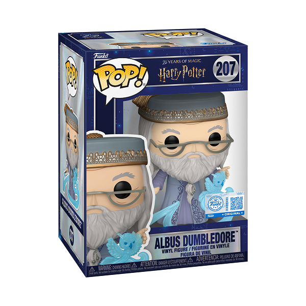 *Pre-order* Harry Potter - Dumbledore w/Patronus Pop! Vinyl (ETA July)