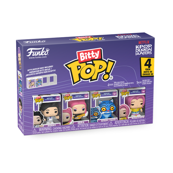 *Pre-order* KPop Demon Hunters - Mira Bitty Pop! 4PK (ETA November)