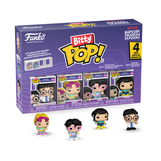 *Pre-order* KPop Demon Hunters - Zoey Bitty Pop! 4PK (ETA November)