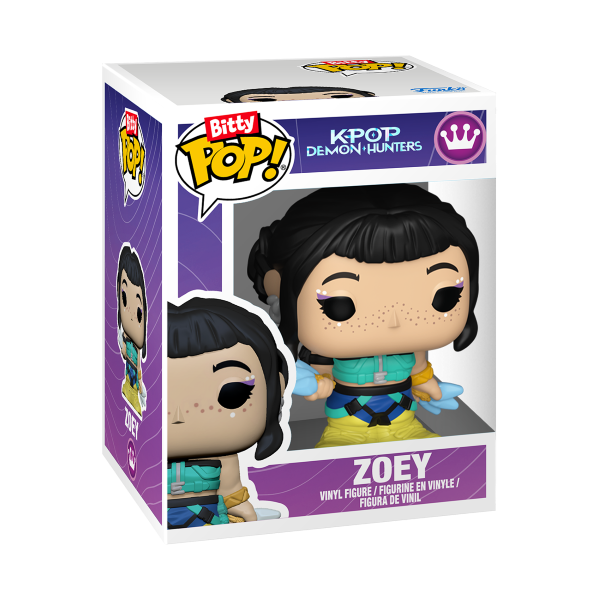*Pre-order* KPop Demon Hunters - Zoey Bitty Pop! 4PK (ETA November)