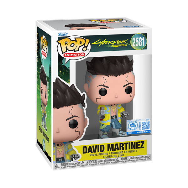 *Pre-order* Cyberpunk: Edgerunners - David (Time Skip) Pop! Vinyl (ETA October)