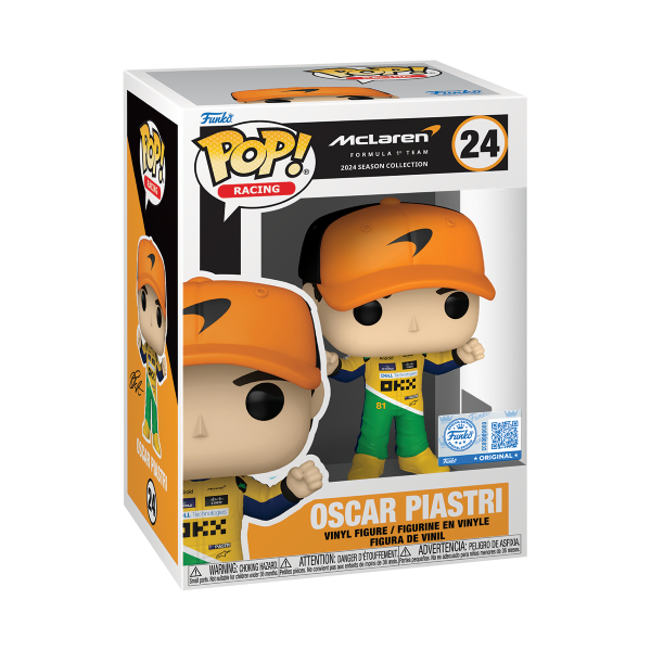 *Pre-order* Formula 1: McLaren - Piastri (Senna Tribute Race Suit) Pop! Vinyl (ETA November)
