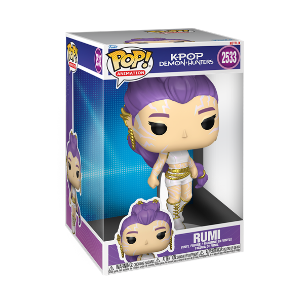 *Pre-order* KPop Demon Hunters - Rumi 10" Pop! Vinyl (ETA September)