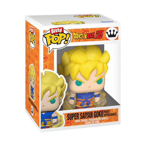 *Pre-order* Dragon Ball Z – Super Saiyan Goku Bitty Pop! w/Keychain Case (ETA September)