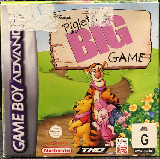Piglet's Big Game GBA