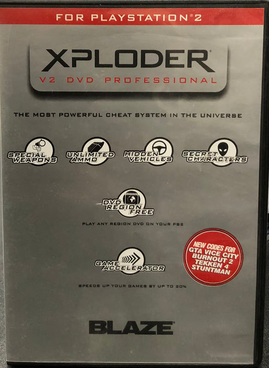 Blaze Xploder V2 DVD Professional PS2