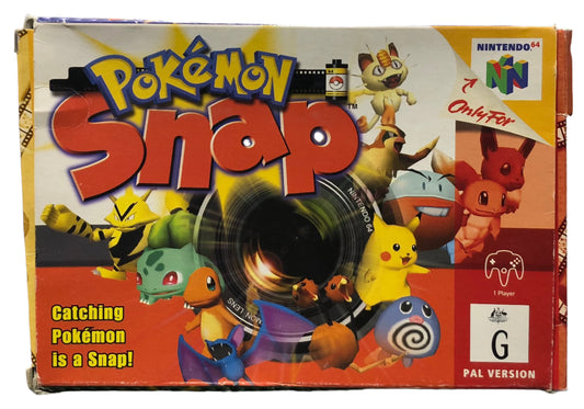 Pokemon Snap N64 Boxed