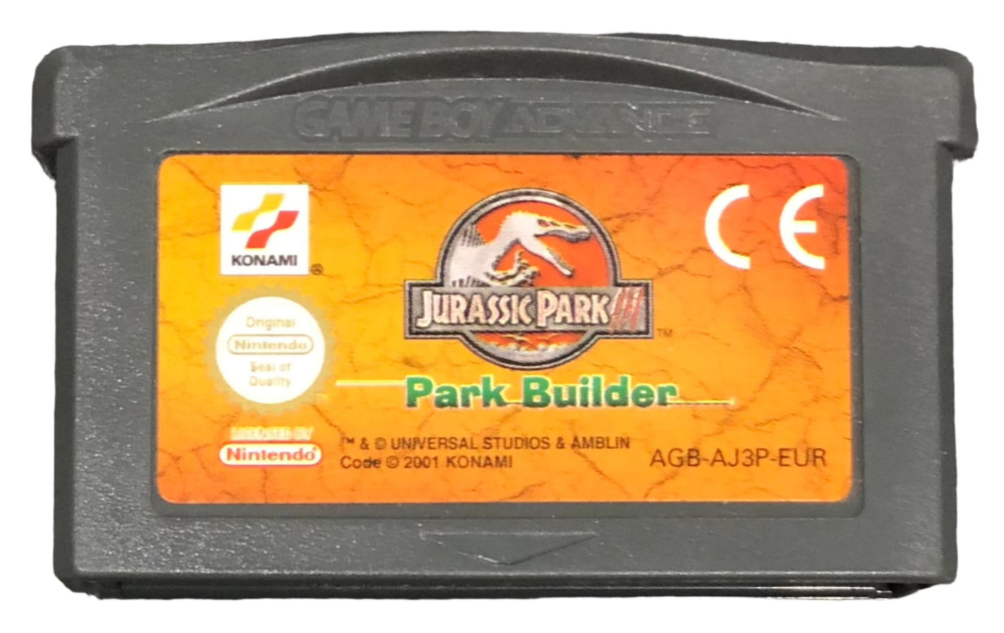 Jurassic Park 3 Park Builder Gameboy Advance