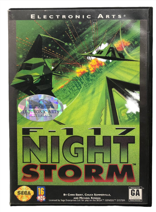 F-117 Night Storm Mega Drive