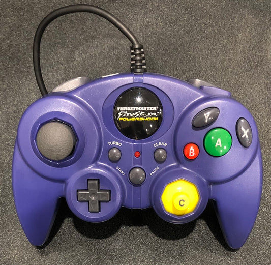 Thrustmaster Firestorm Nintendo Gamecube Control Purple